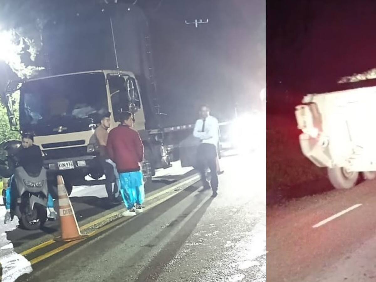 Disidencias de las Farc instalaron un retén ilegal en la vía Panamericana entre Popayán y Cali