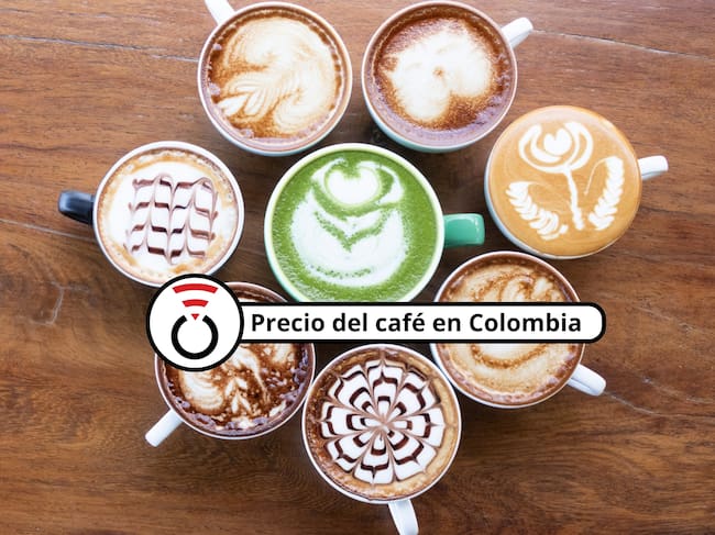 De fondo: Cafés de latte art. Reunidos en una misma mesa (Crédito: Getty Images)