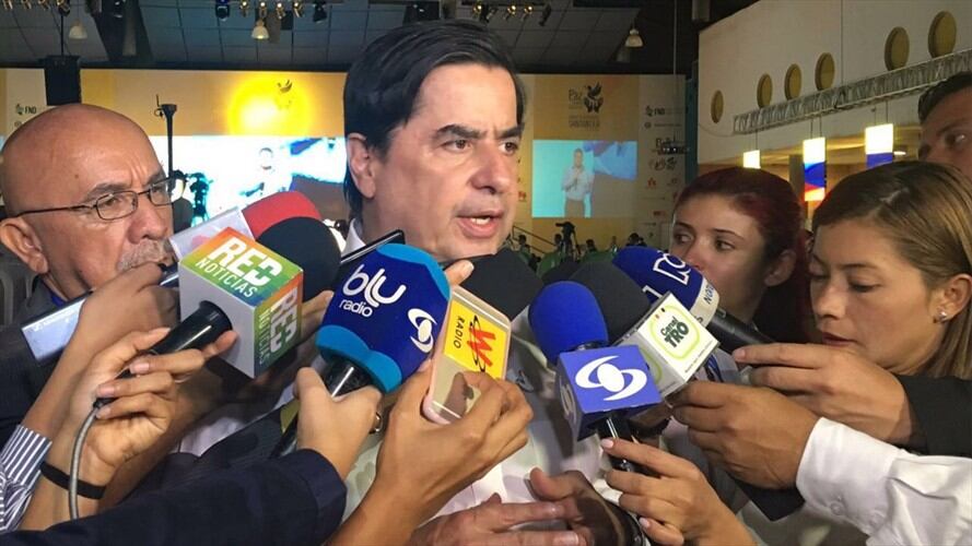 Juan Fernando Cristo Mininterior . Foto: W Radio.