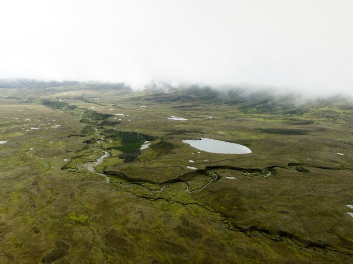 Santurbán desde el cielo