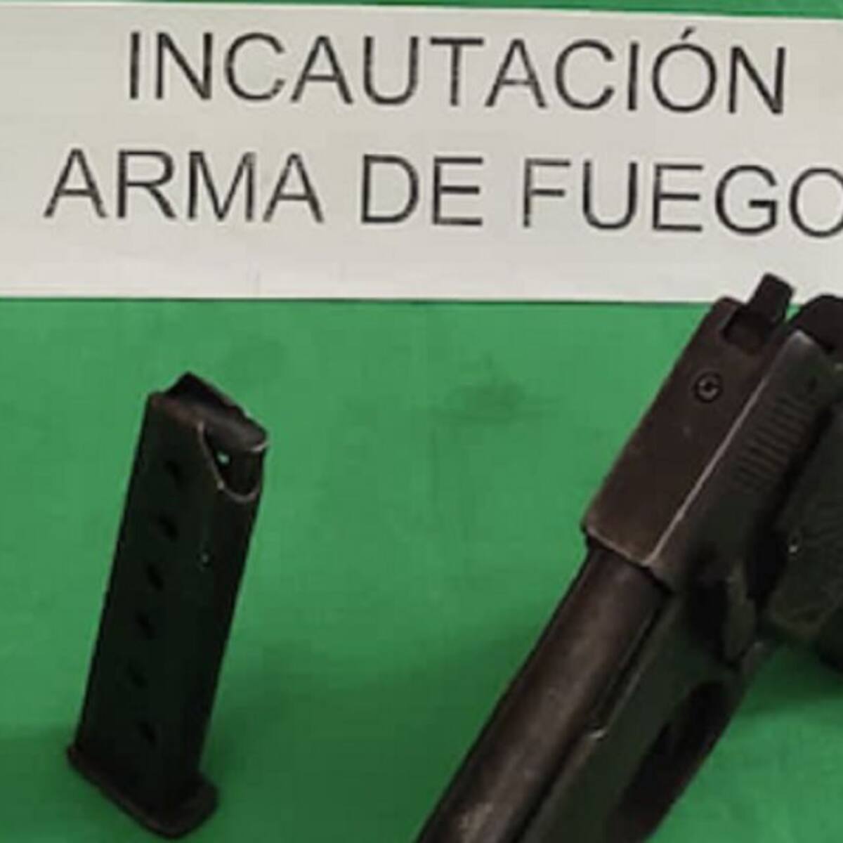 Aprehendido menor de edad en Palestina con un arma de fuego ilegal