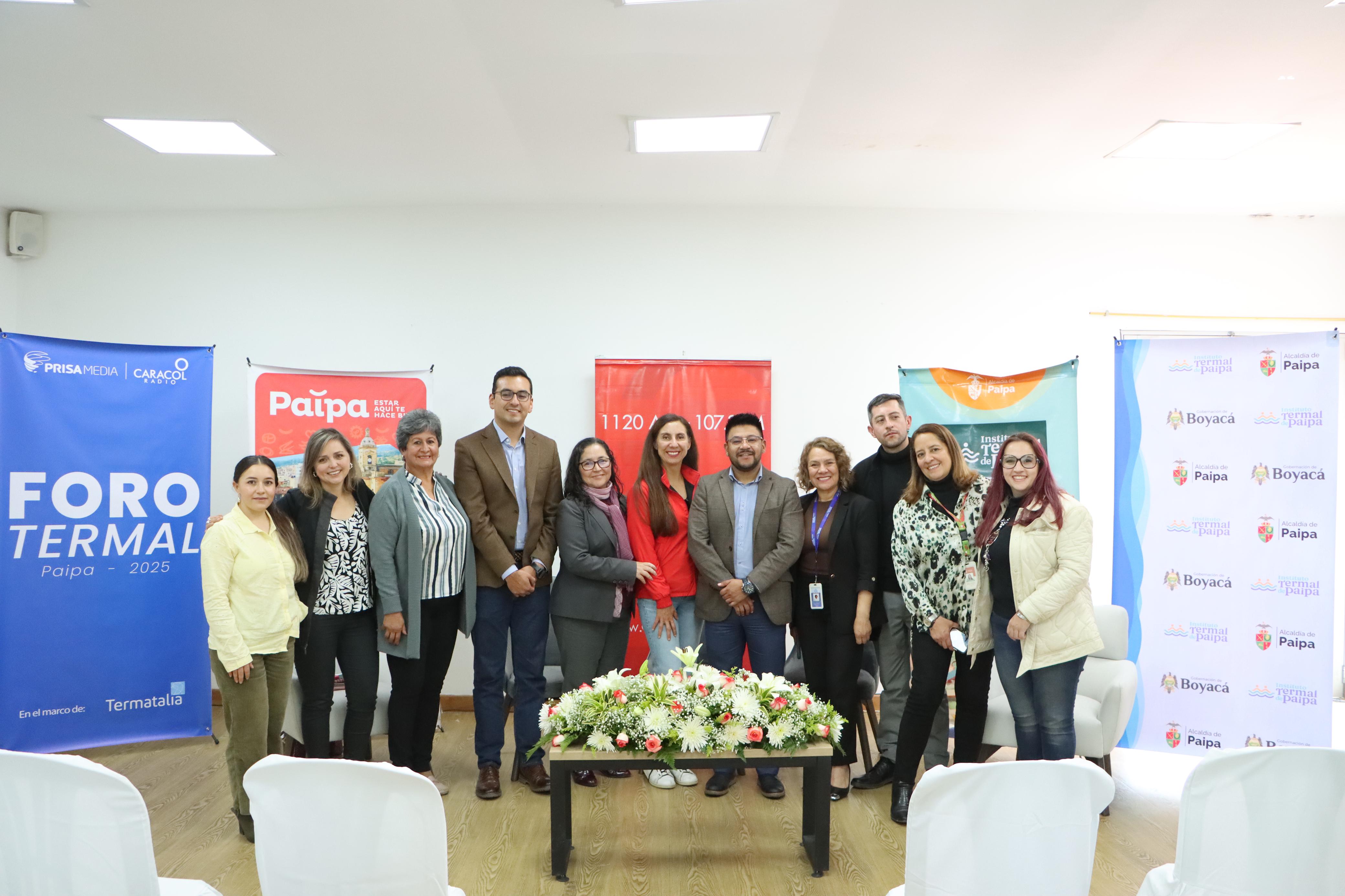 FORO TERMAL PAIPA 22 DE SEPTIEMBRE DE 2025 I FOTO: CORTESIA ALCALDÍA DE PAIPA E INSTITUTO TERMAL DE PAIPA