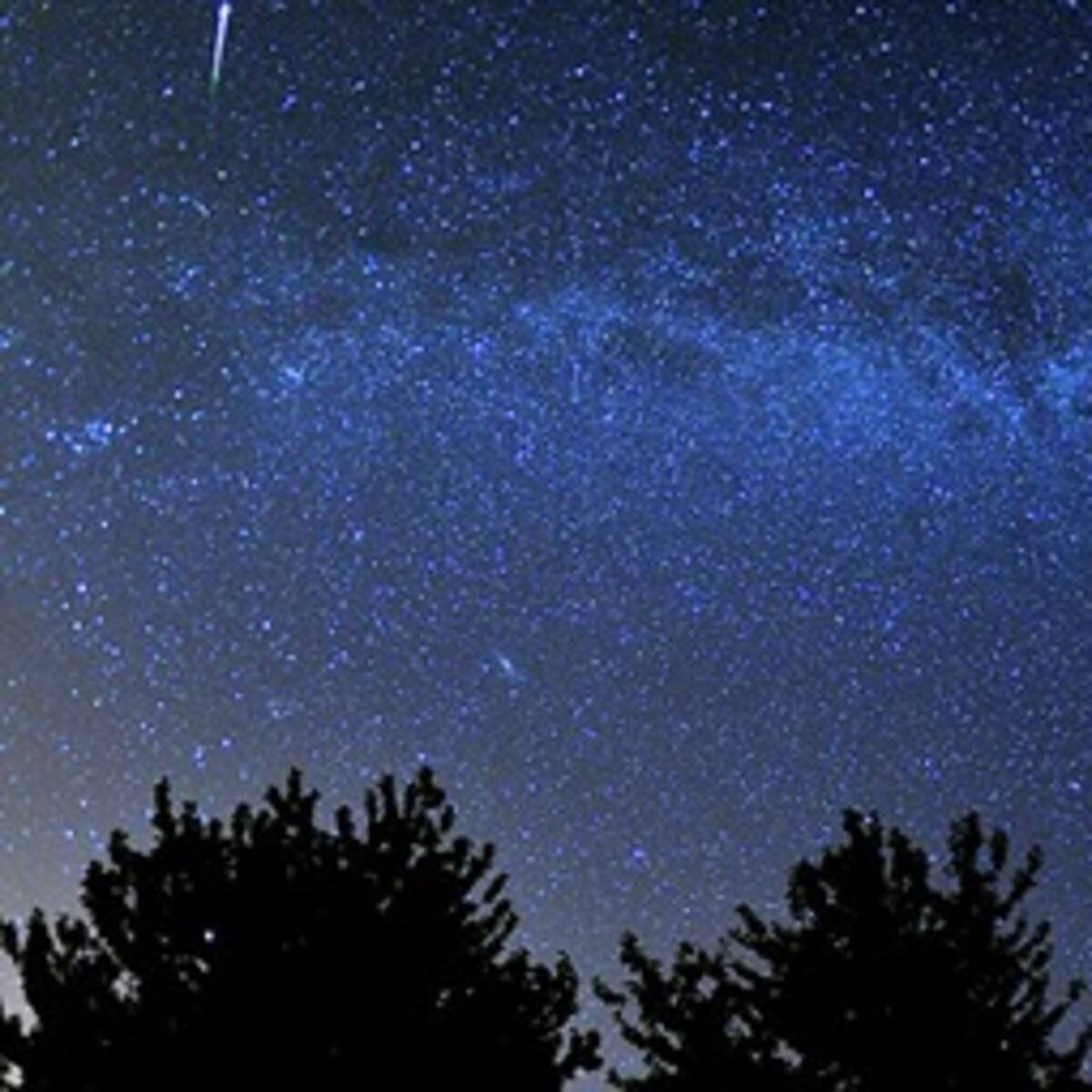 Espectacular lluvia de meteoritos