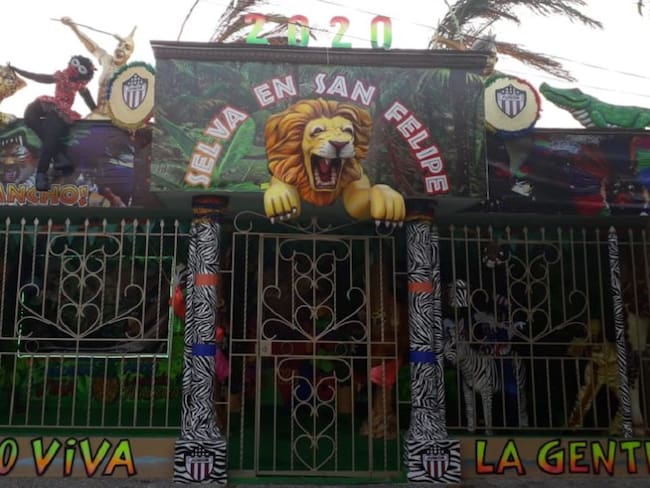 Las casas se visten de alegría en el Carnaval de Barranquilla