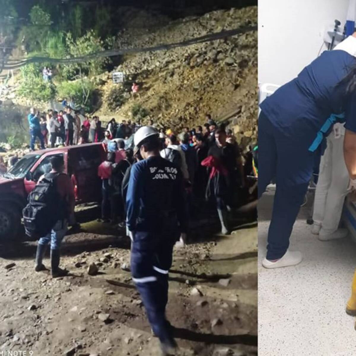 Por inhalación de gases fallecieron dos personas al interior de una mina