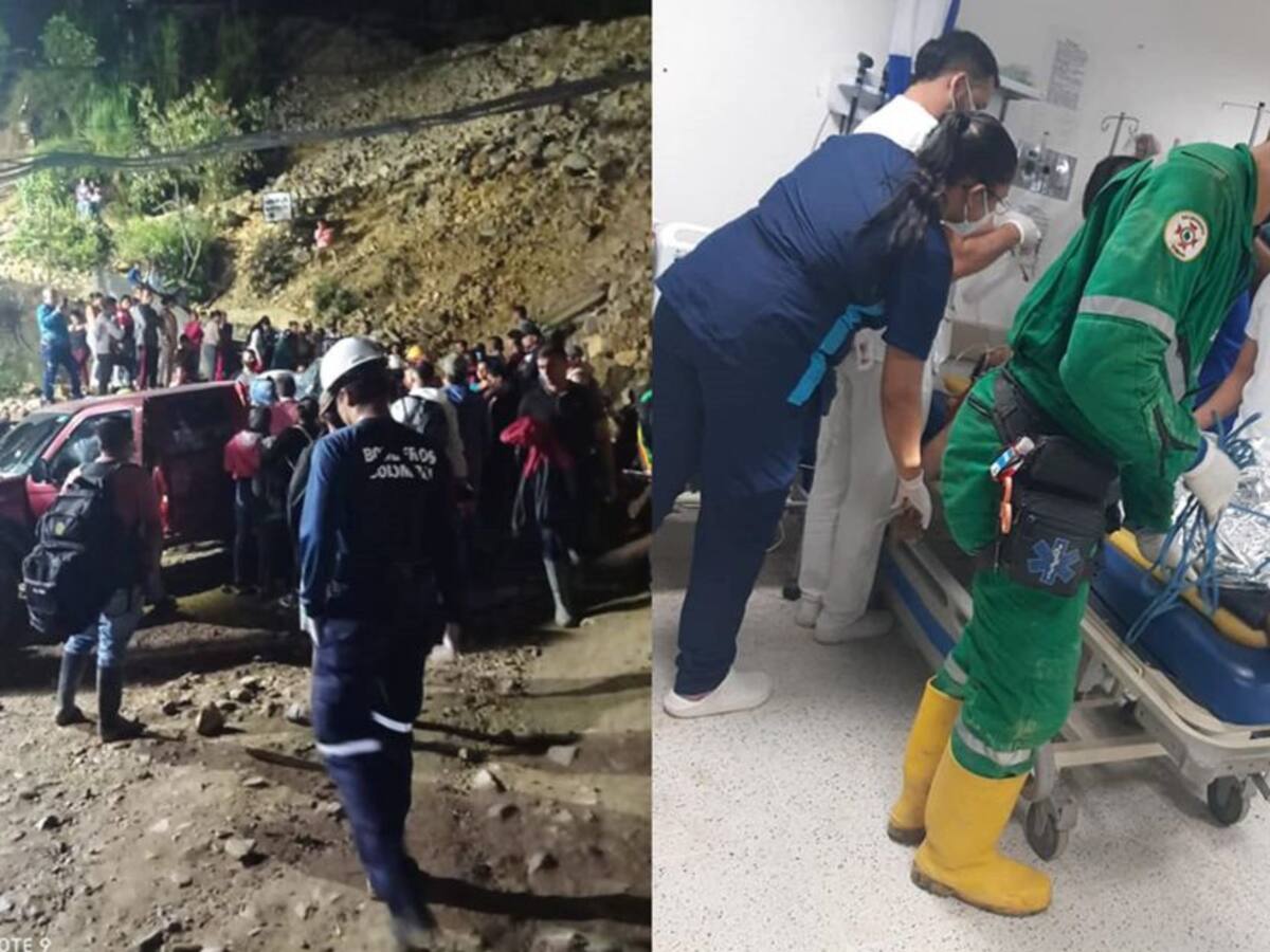 Por inhalación de gases fallecieron dos personas al interior de una mina