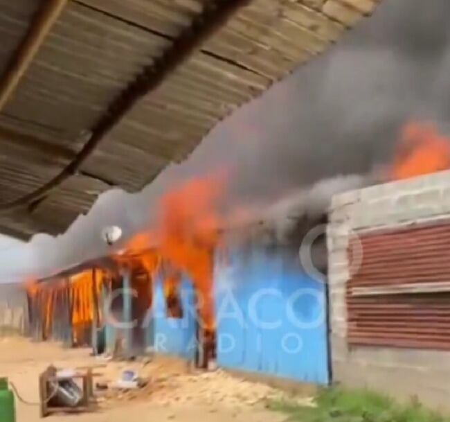 Incendio Puerto Wilches