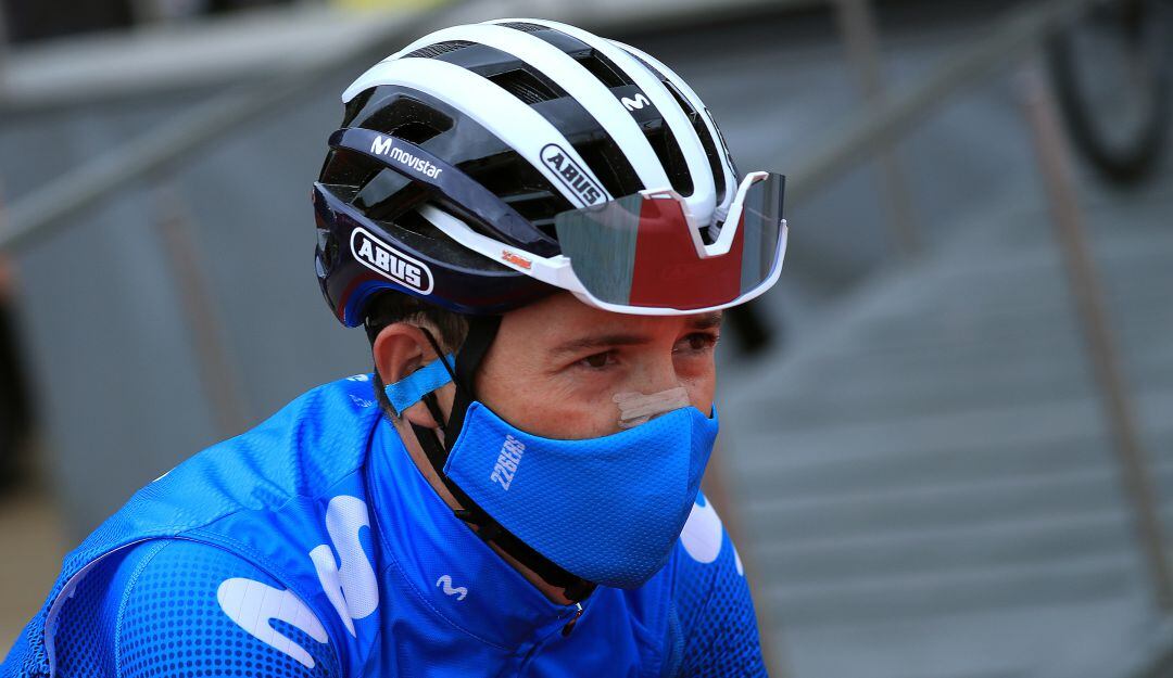 Miguel Ángel López, ciclista colombiano del Movistar Team