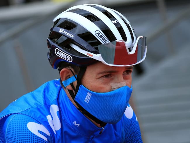 Miguel Ángel López, ciclista colombiano del Movistar Team