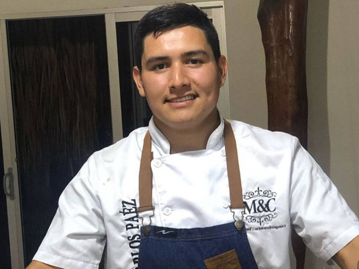 La historia de Carlos Páez, el chef de 'Teo' Gutiérrez y Andrea Valdiri