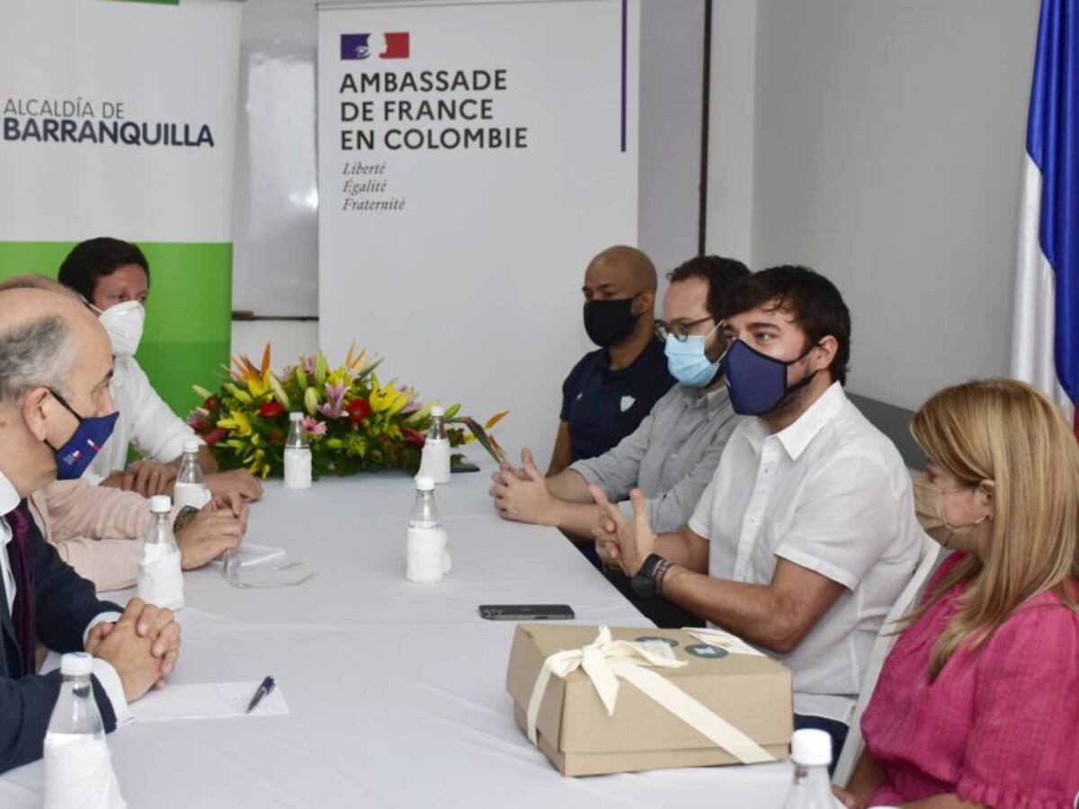 Francia giró recursos por USD120 millones para proyectos en Barranquilla
