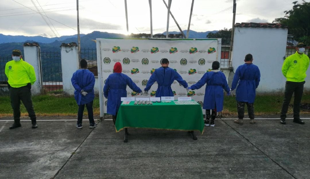 Capturados en Salamina, Caldas