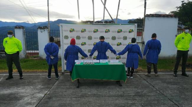 Capturados en Salamina, Caldas