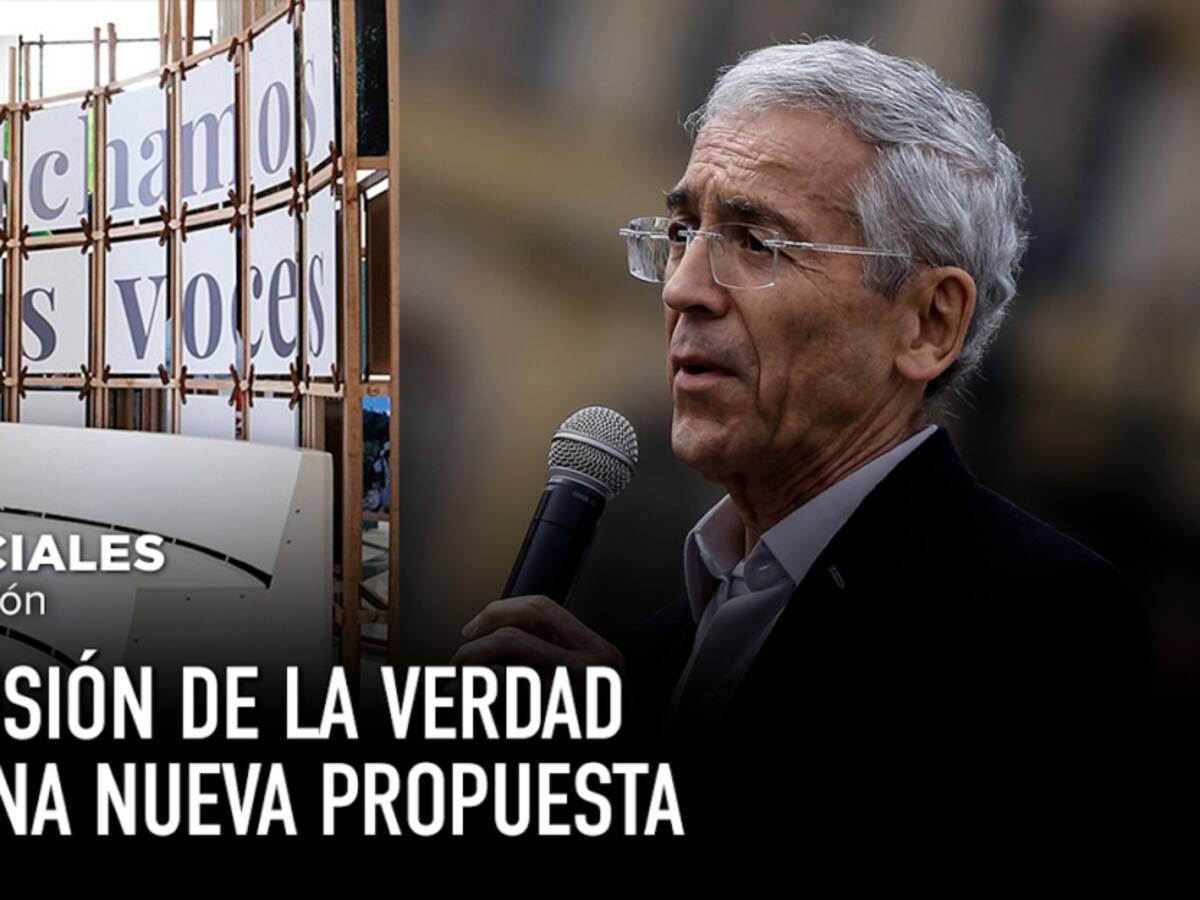La Comisión de la verdad tiene una nueva propuesta