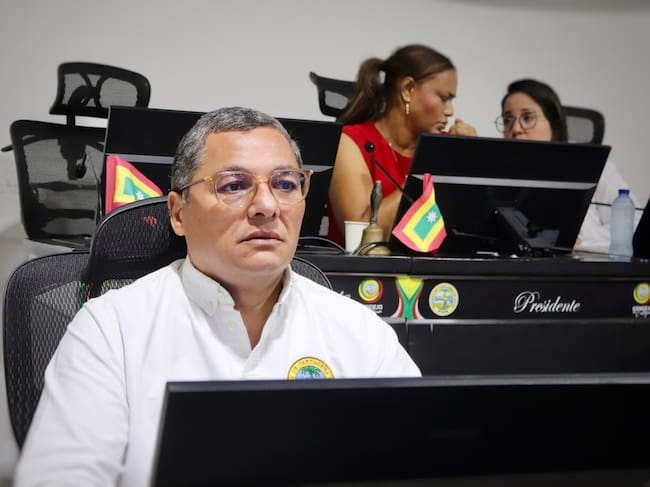 Haroldo José Fortich González, secretario de Hacienda. // Concejo Distrital de Cartagena