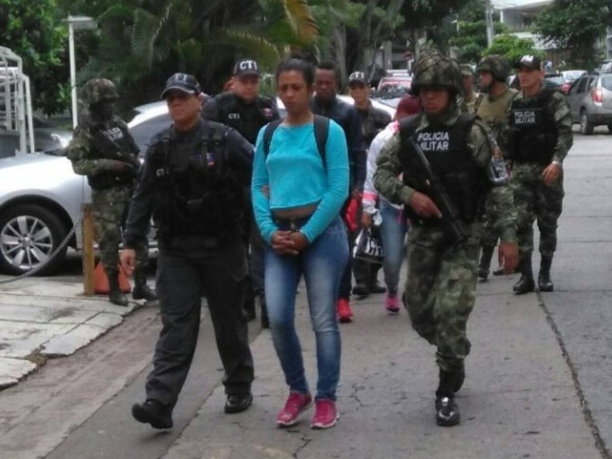 11 presuntos integrantes de la banda de alias ‘La Reina del Sur’ fueron detenidos en Cali