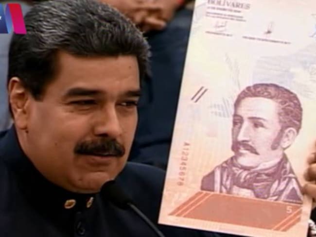 Maduro anuncia que le quitará tres ceros al Bolívar