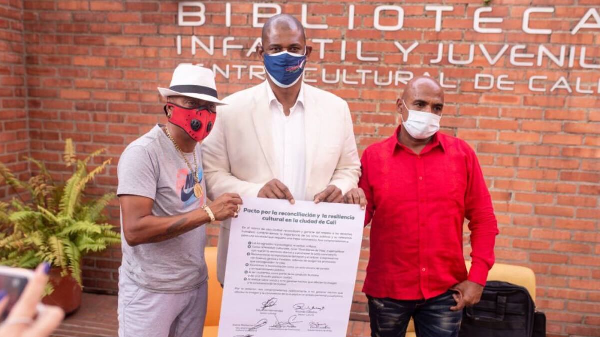 Reconciliados Luis Eduardo Hernández “El mulato” y Ricardo Cabezas