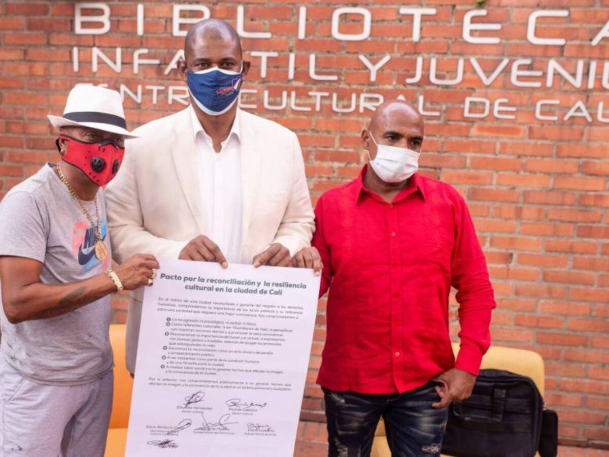 Reconciliados Luis Eduardo Hernández “El mulato” y Ricardo Cabezas