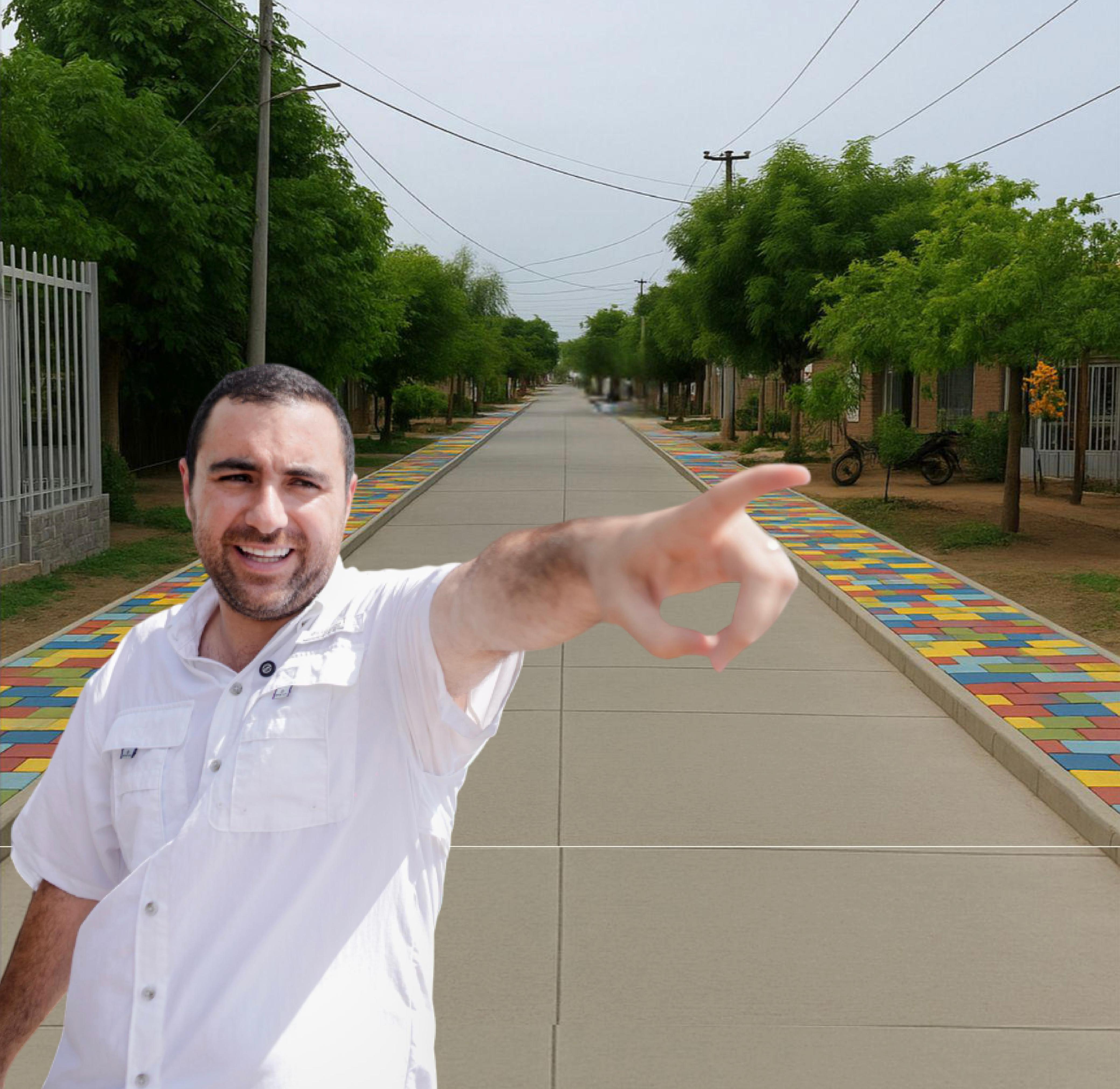 Gobernador Yamil Arana firmará convenio para pavimentar vía en Palenque