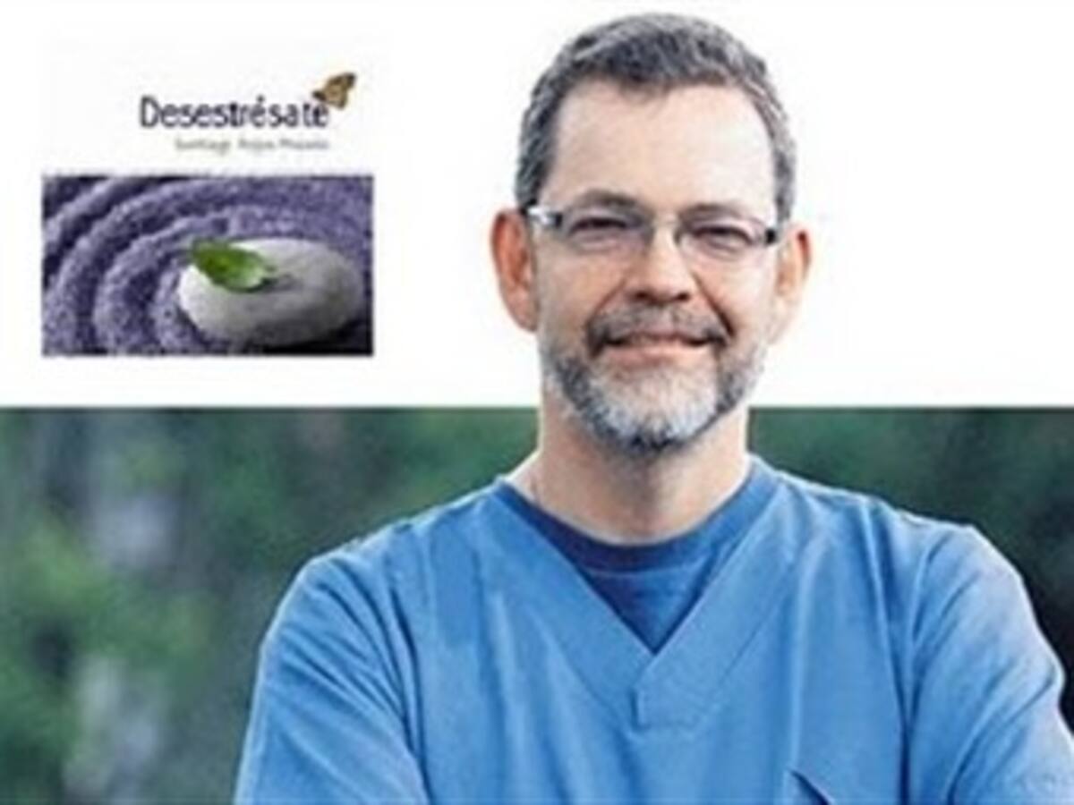 'Desestrésate', el libro de Santiago Rojas, el más vendido en la semana