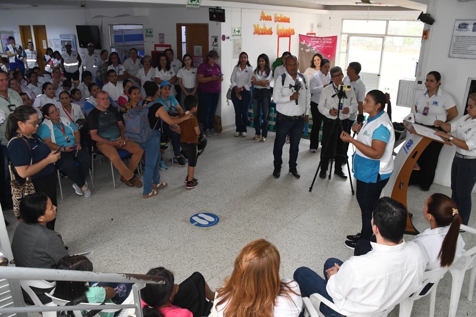 La meta es aplicar 6.197 dosis a menores priorizados. Foto Alcaldía Neiva.