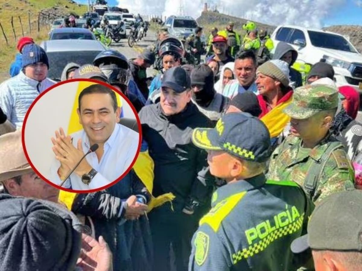 Gobernador de Santander pide a campesinos no bloquear vías: asegura que los escuchará