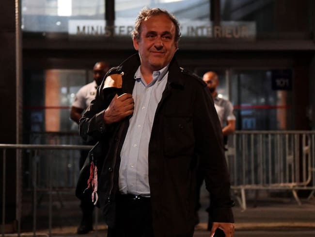 En libertad Michel Platini luego de ser interrogado por Catar-2022