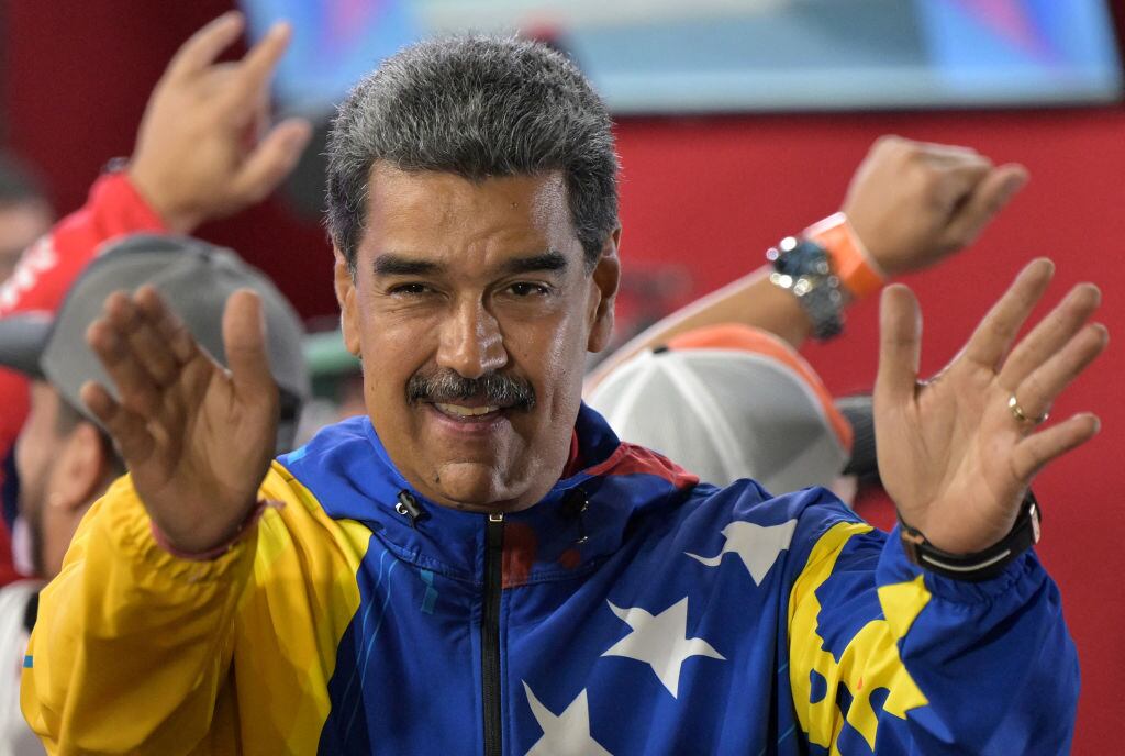 Nicolás Maduro. (Photo by YURI CORTEZ/AFP via Getty Images)