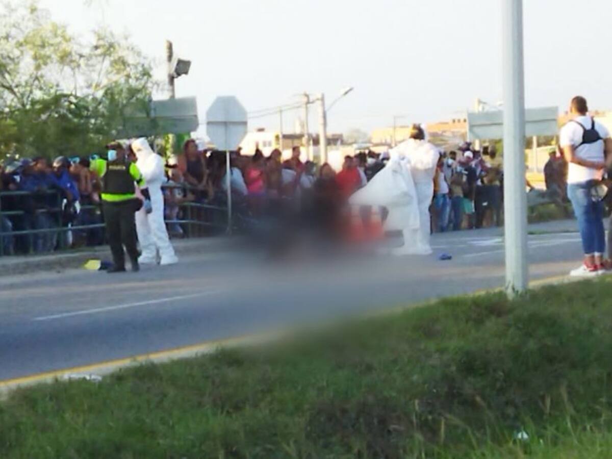Un muerto y un herido en accidente ocurrido en la variante Cartagena