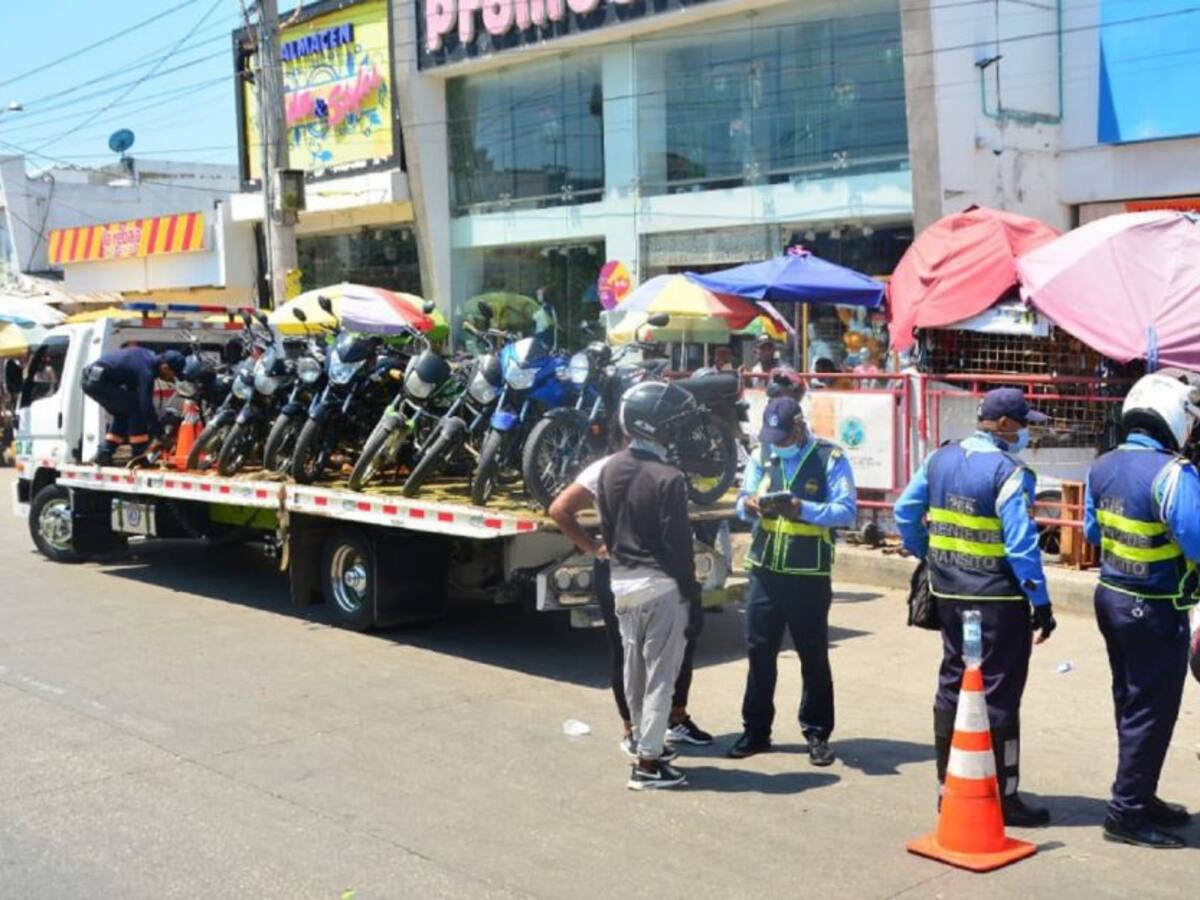 Mantienen prohibición de parrillero hombre en ocho barrios de Cartagena