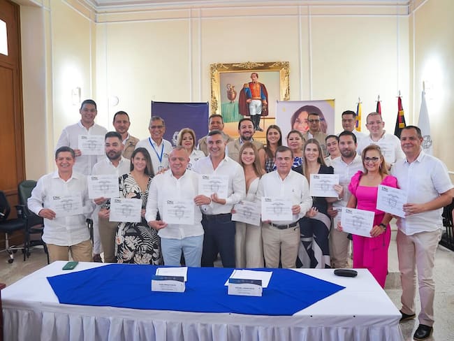 Diputados electos reciben credenciales en Norte de Santander.