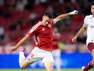 Rafael Santos Borré suma ocho goles en el 2026 con Internacional / Instagram: Rafael Santos Borré.