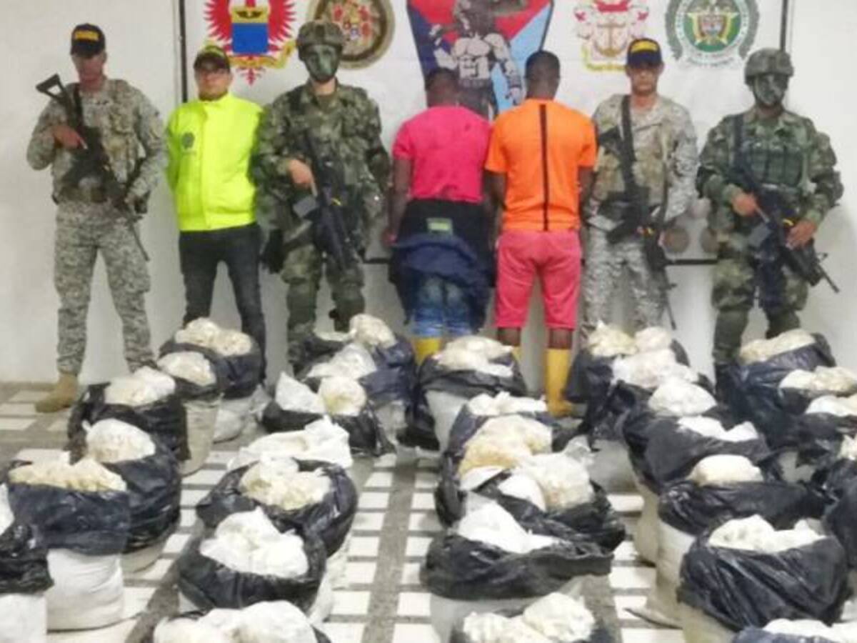 Incautada más de una tonelada de pasta a base de coca en Nariño