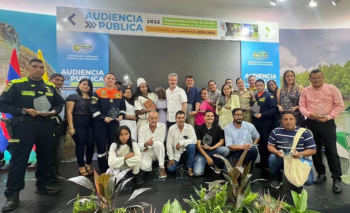 Reconocimiento a entidades y comunidad por parte de Corpamag