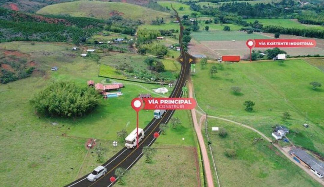 La vía cuenta con 16,3 km en calzada sencilla, 4,2 km en doble calzada y 5 túneles bidireccionales.