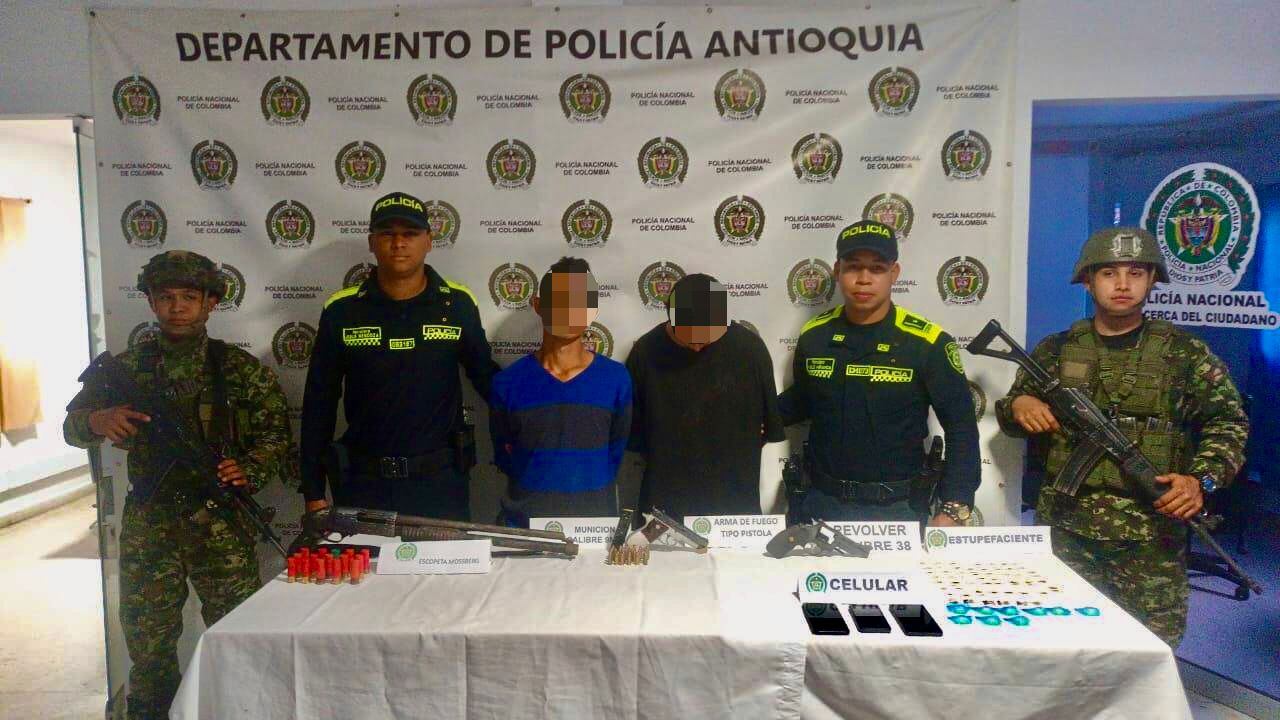 Capturas en Betulia, Antioquia