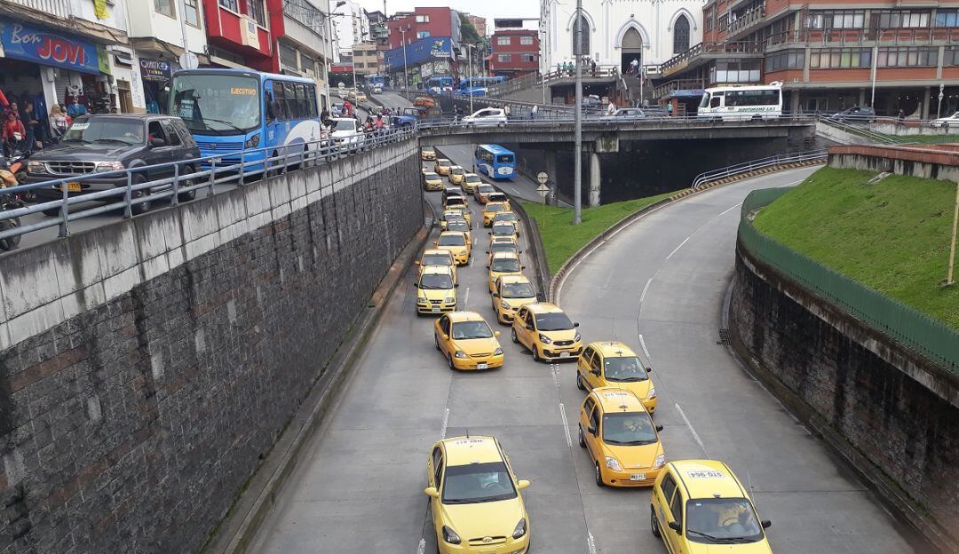 Taxistas de Manizales