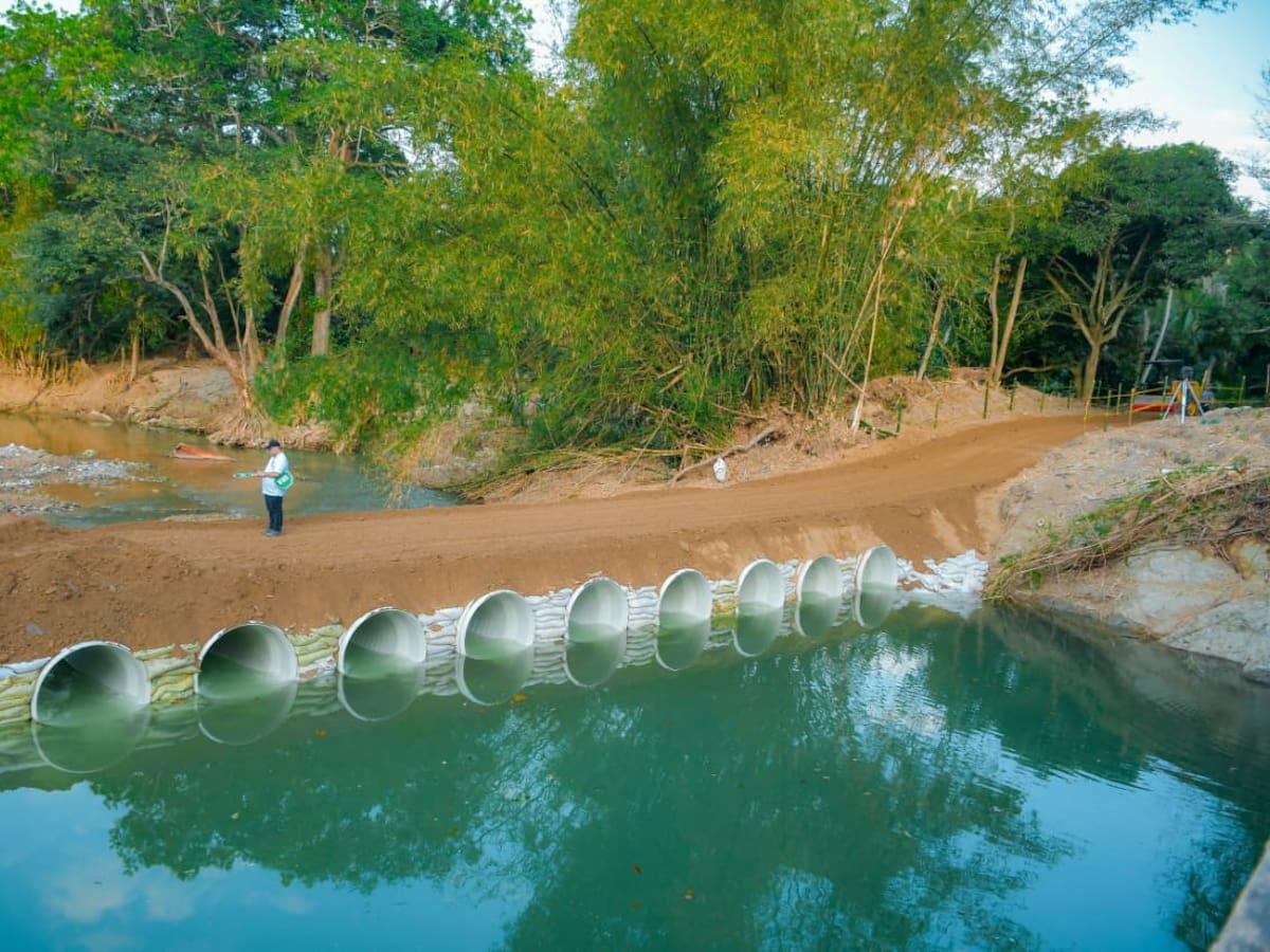 Habilitado el paso por el río Mendihuaca
