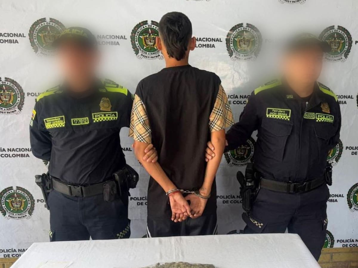 Cayó presunto expendedor con más de 500 gramos de marihuana en el norte de Bolívar