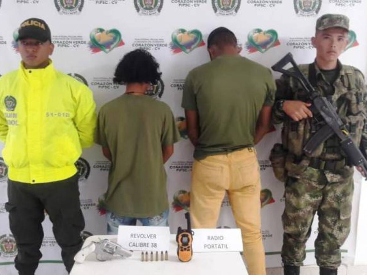 Capturan dos integrantes del Clan del Golfo en el Sur de Bolívar