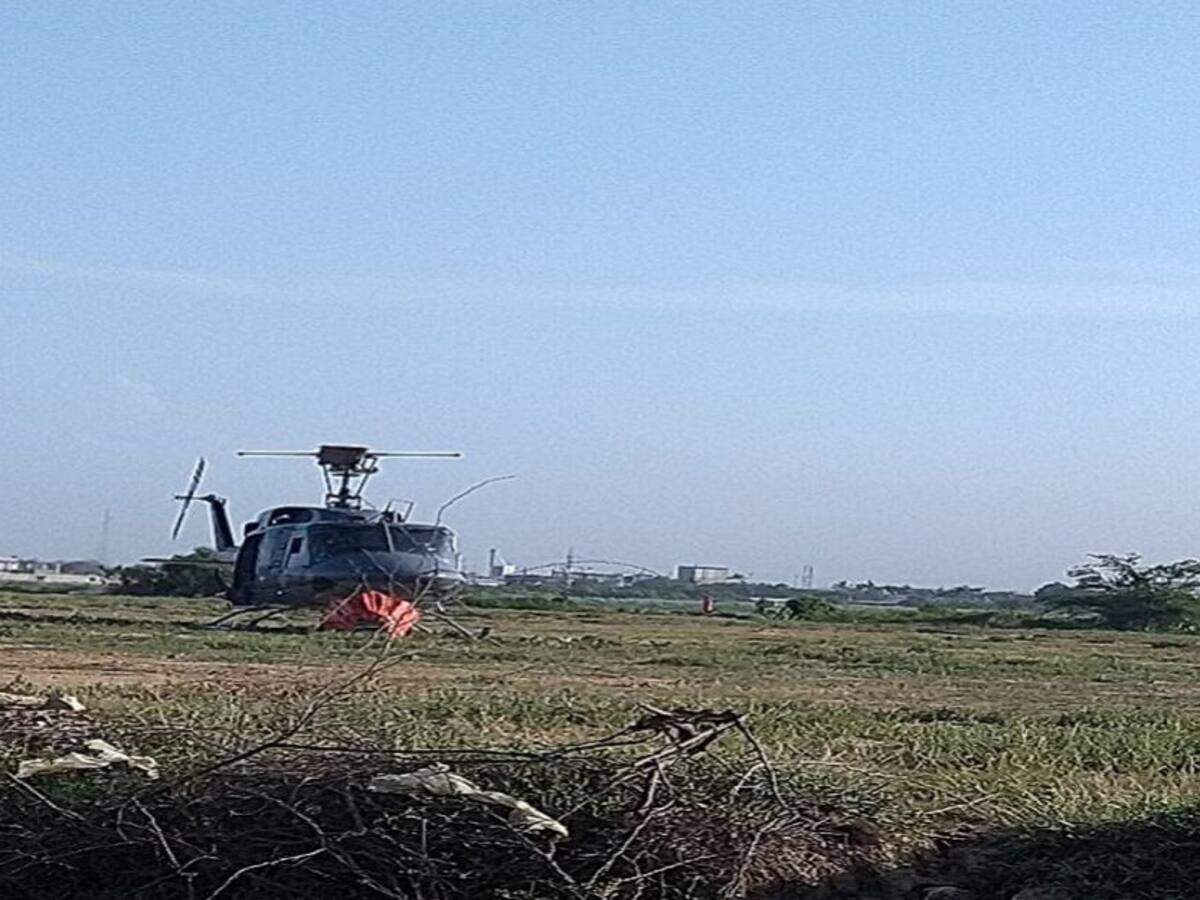 En más de un 50% controlado incendio en el parque Isla Salamanca