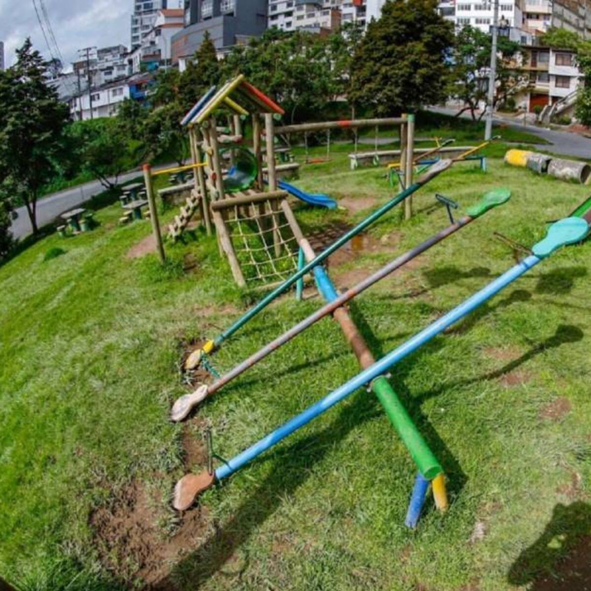 Parques infantiles en Manizales iniciarán proceso de mantenimiento