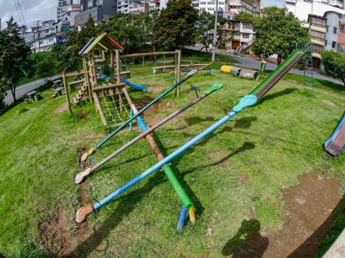 Parques infantiles en Manizales iniciarán proceso de mantenimiento