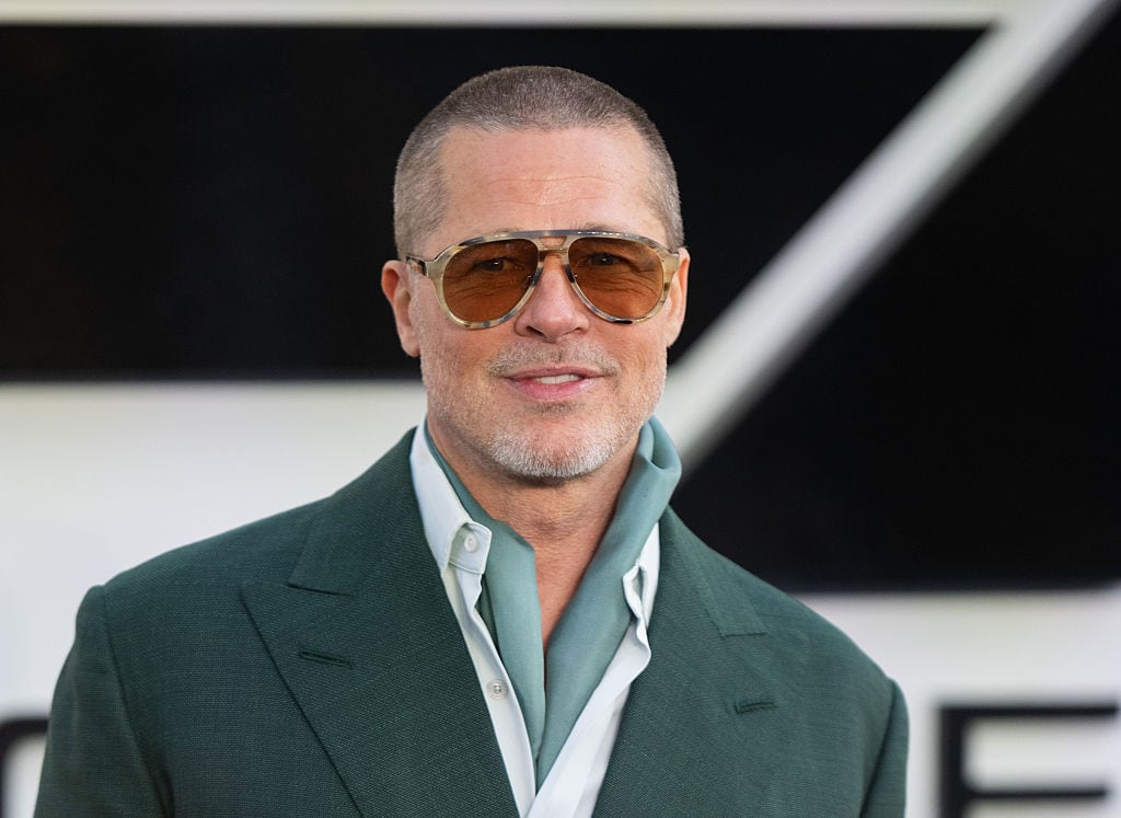 LONDON, ENGLAND - JUNE 23: Brad Pitt attends the "F1: The Movie" European Premiere at Cineworld Leicester Square on June 23, 2025 in London, England. (Photo by Samir Hussein/WireImage)