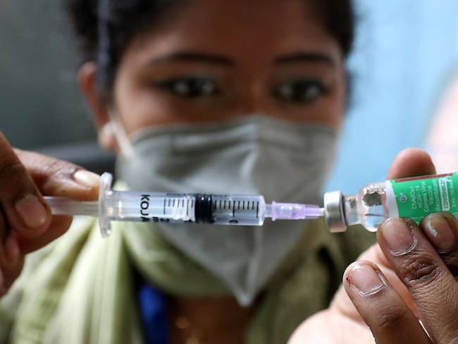 Vacunación con AstraZeneca en India