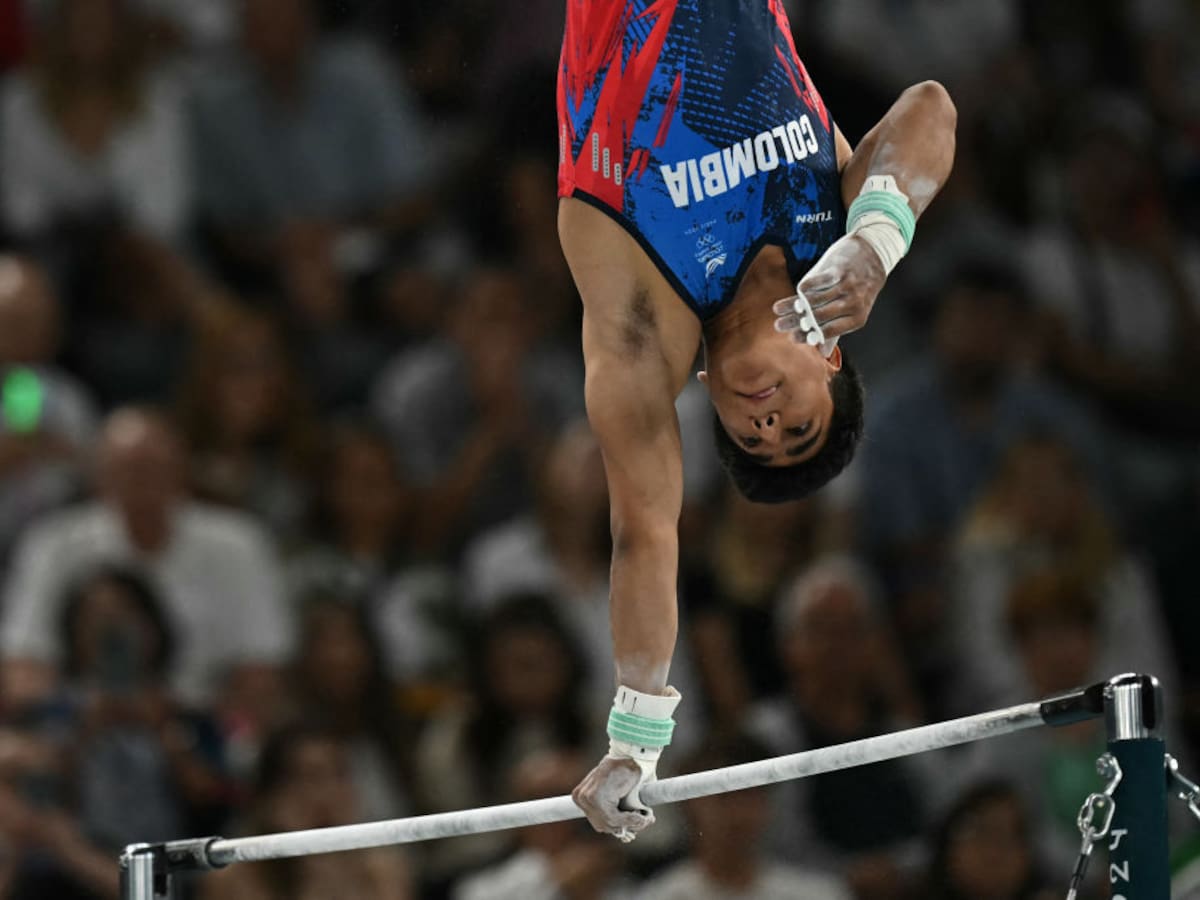 El gimnasta Ángel Barajas obtuvo oro para Colombia
