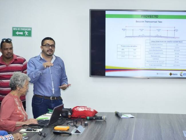 Consorcio Magangué Tour, socializó diseños de la variante