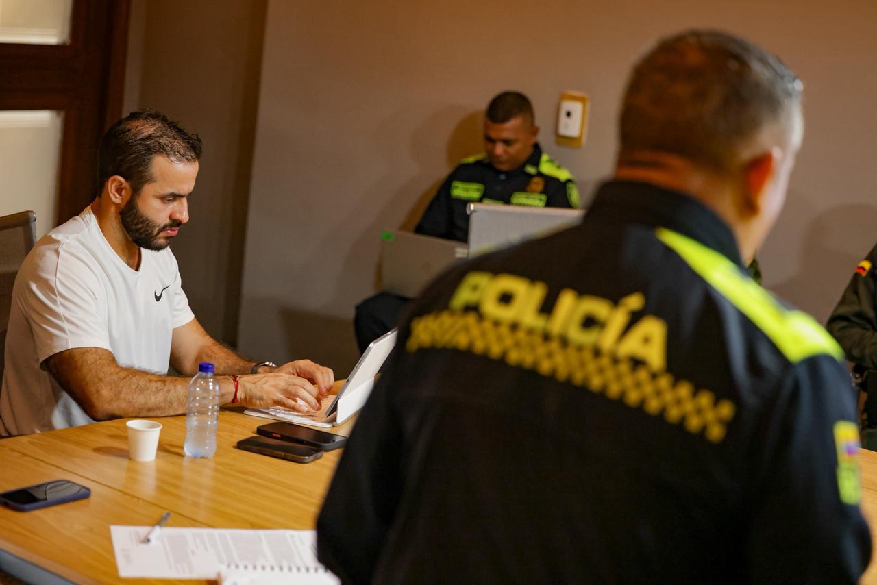 Erasmo Zuleta, gobernador de Córdoba, lideró un Consejo de Seguridad en el Centro de Convenciones de Montería