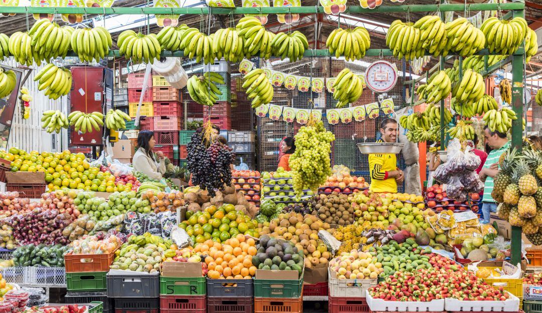 Mercado en Paloquemao